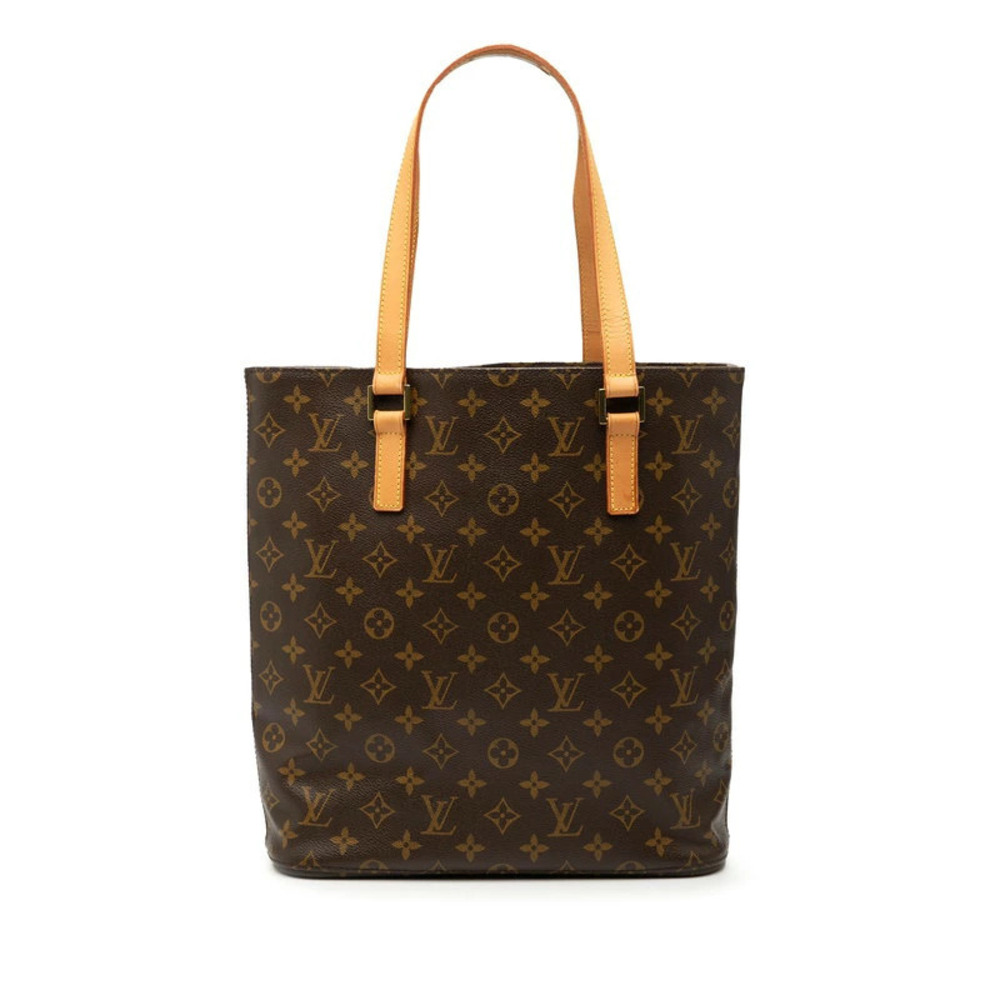 Louis Vuitton Monogram Vavin Tote Bag Brown Leather